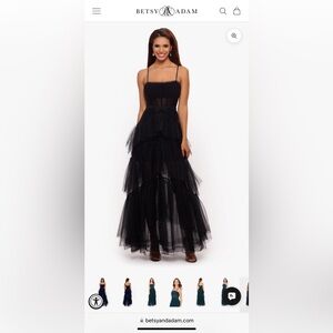 Betsy & Adam Gown brand new